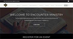 Desktop Screenshot of encounterministry.org