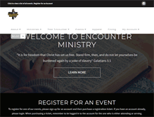 Tablet Screenshot of encounterministry.org